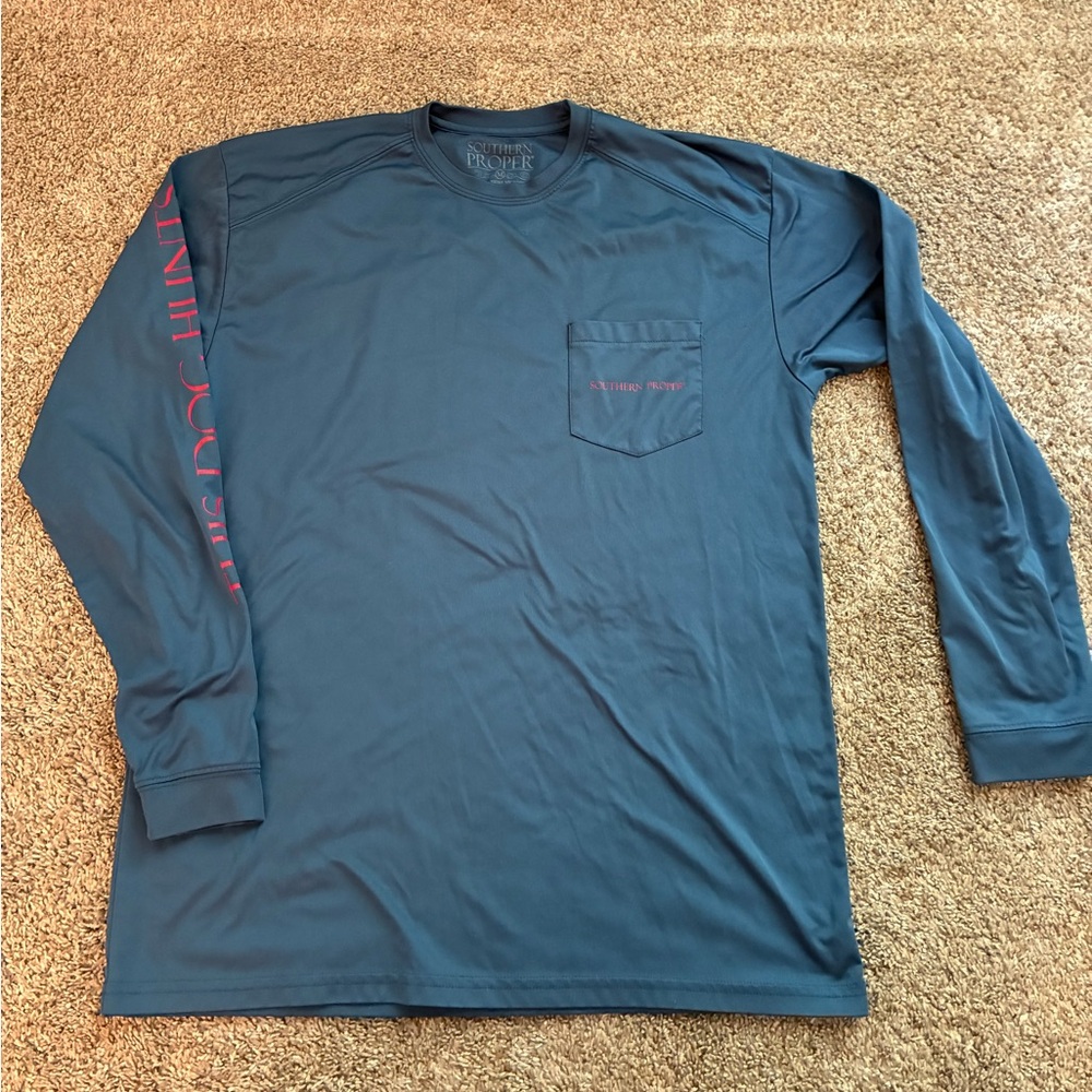 Blue southern proper long sleeve